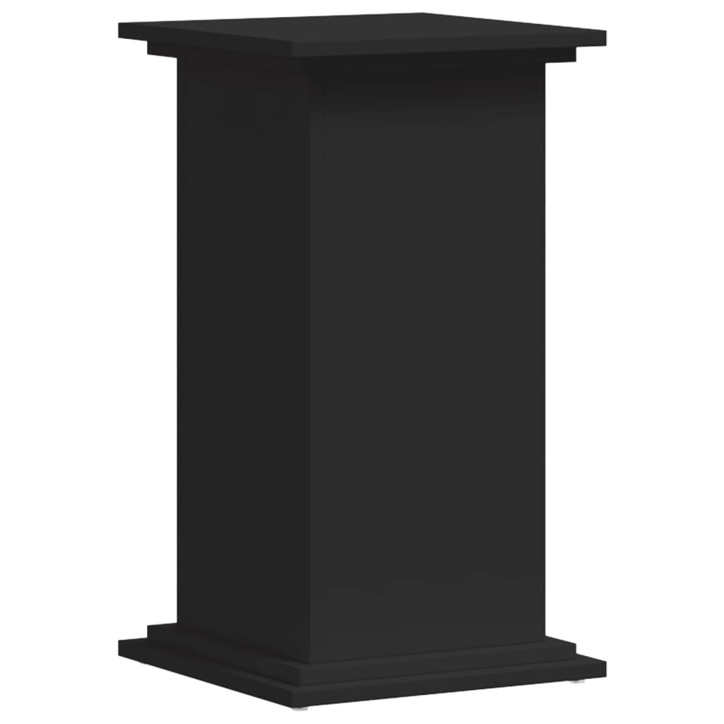 Vidaxx support pour plantes 33x33x60 cm bois traité noir