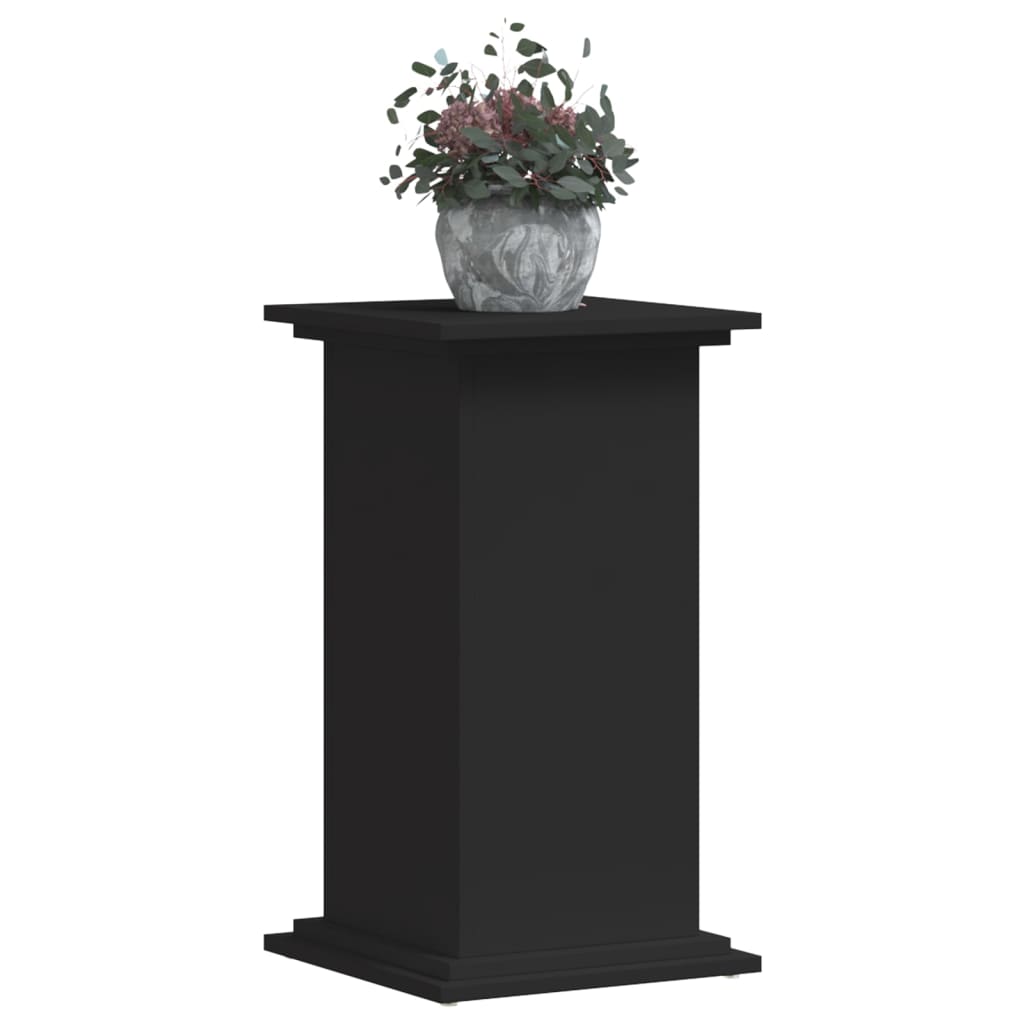 Vidaxx support pour plantes 33x33x60 cm bois traité noir