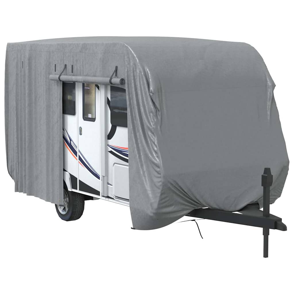 Housse de caravane Vidaxx 460x250x220 cm non tissé gris