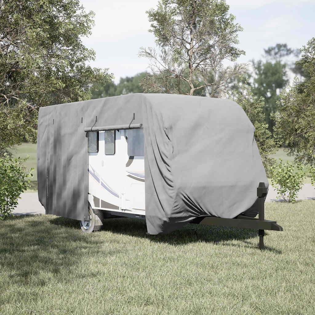Housse de caravane Vidaxx 610x250x220 cm non tissé gris