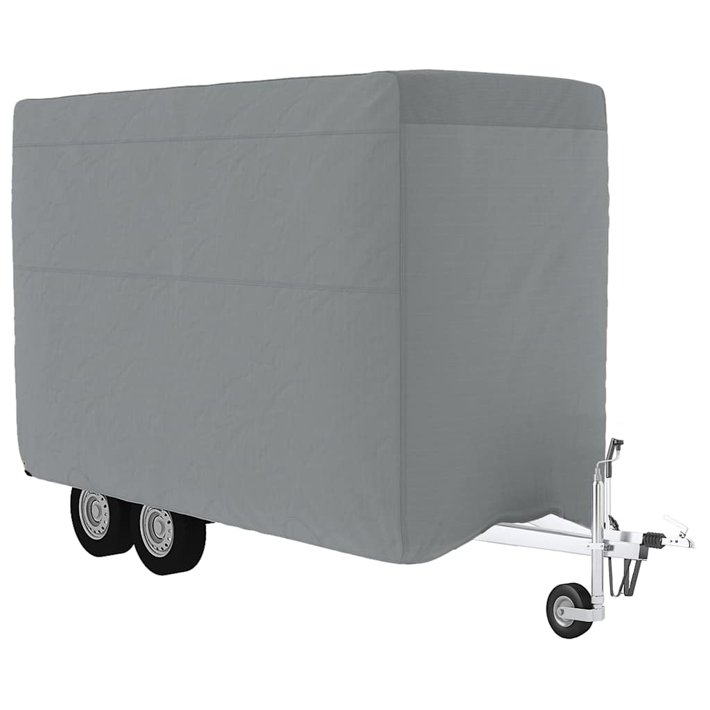 Vidaxx housse de remorque pour chevaux 334x148x230 cm non tissé gris