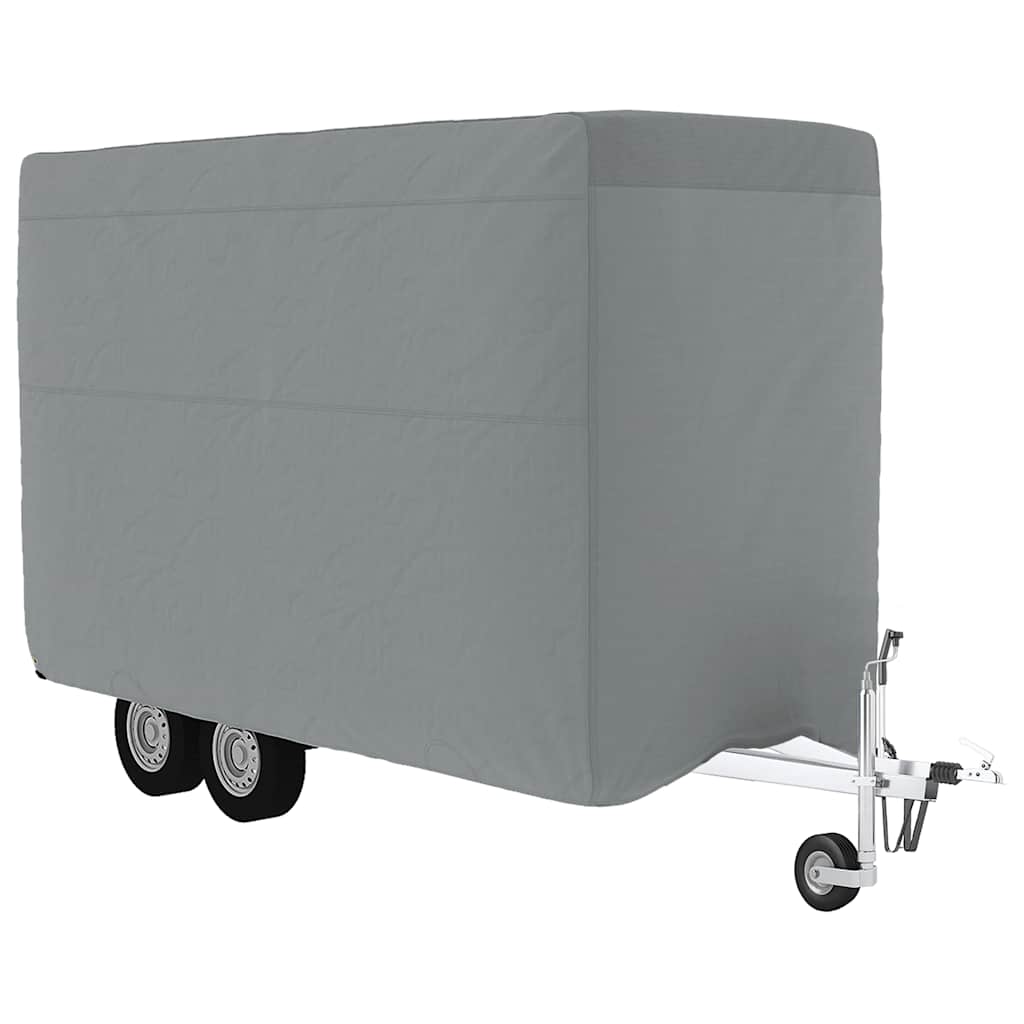 Vidaxx housse de remorque pour chevaux 376x168x240 cm non tissé gris