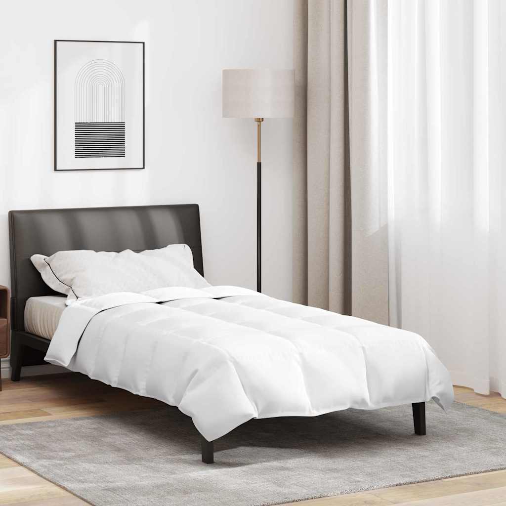 Vidaxl dekbed wit 140 x 200 cm veren