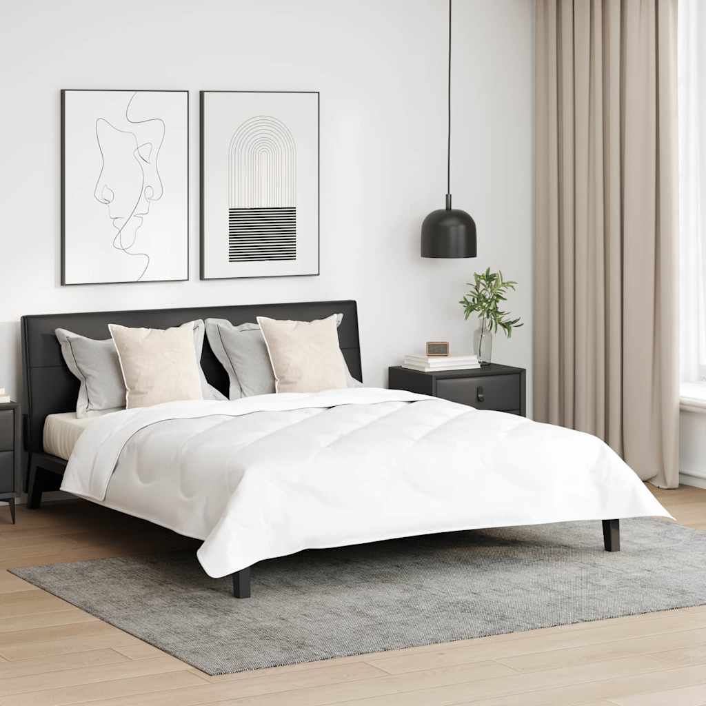 Vidaxl hoofdkussen met kussen 2 pcs wit 40 x 40 cm veren