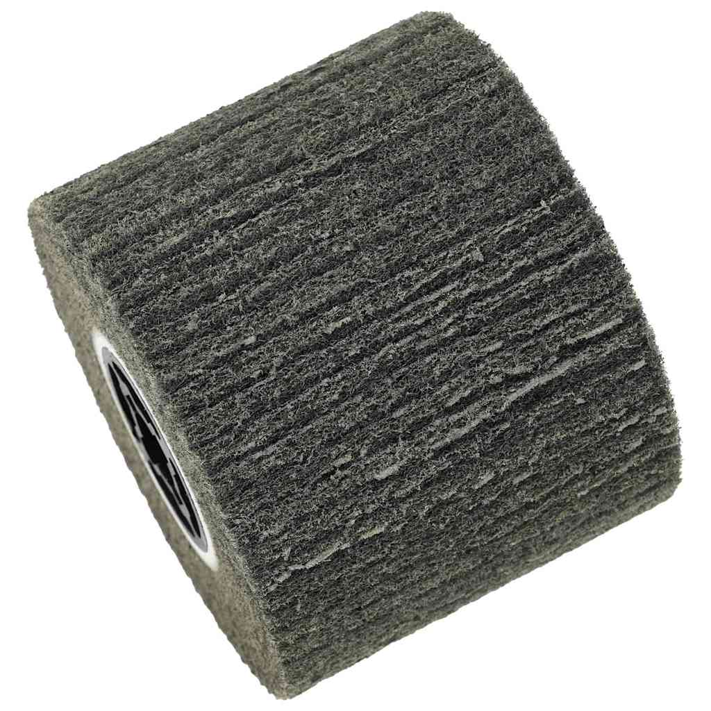 Vidaxl schuurrollen 3 pcs zwart 12 x 12 x 10 cm synthetische vezel