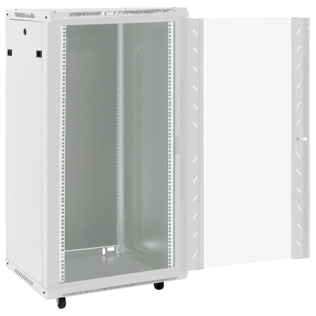 VidaXL Armoire réseau 22U 19 IP20 60x60x120 cm gris