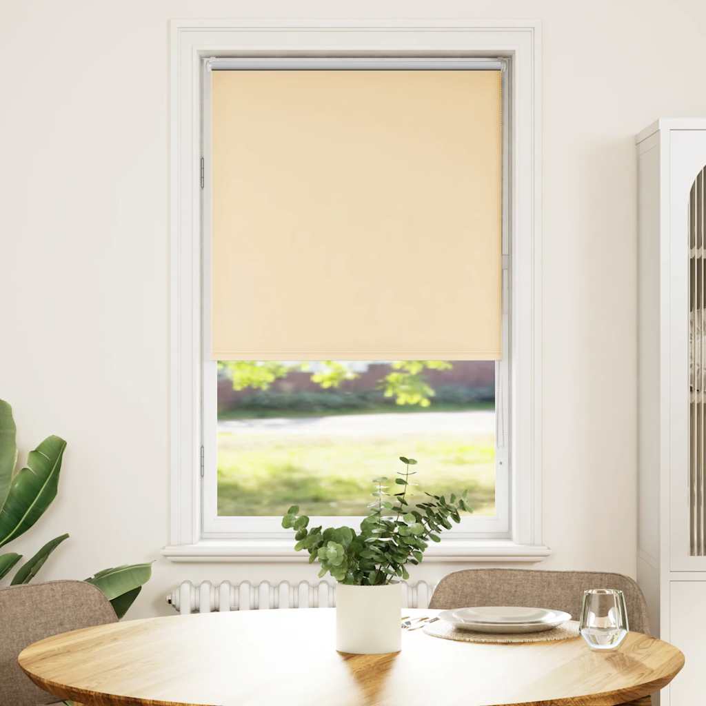 Vidaxl rolgordijn verduisterend 70x130cm stofbreedte 65,7 cm polyester