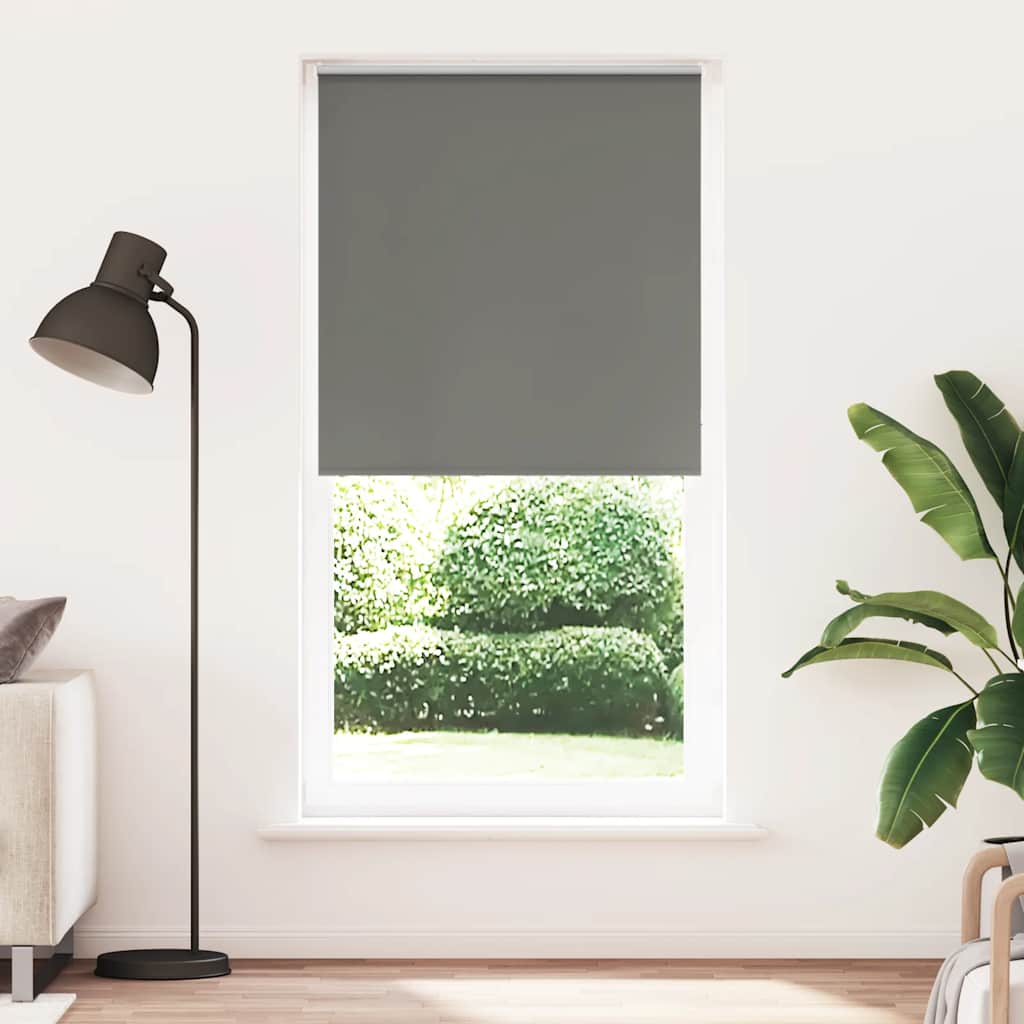 Vidaxx store enrouleur occultant 105x230 cm largeur de tissu 100,7 cm gris