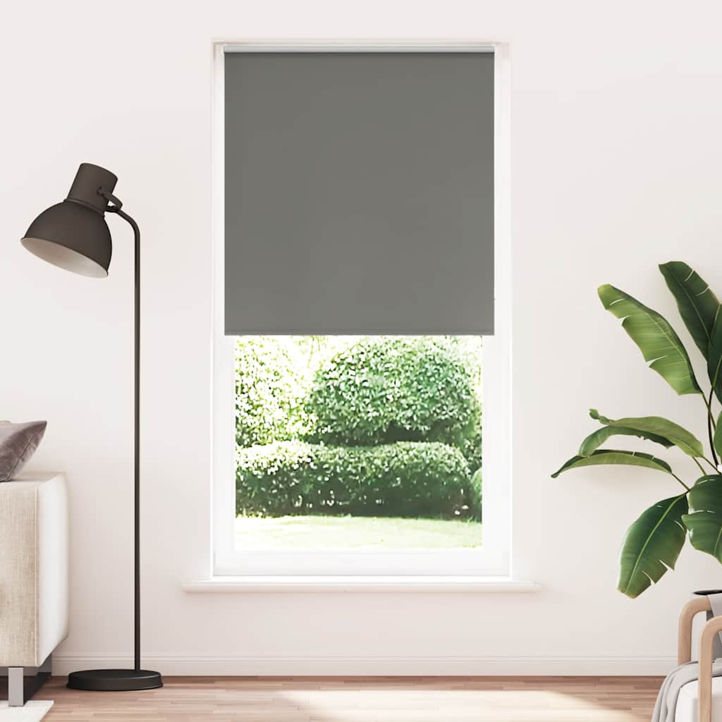 Vidaxx store enrouleur occultant 110x230 cm largeur de tissu 105,7 cm gris