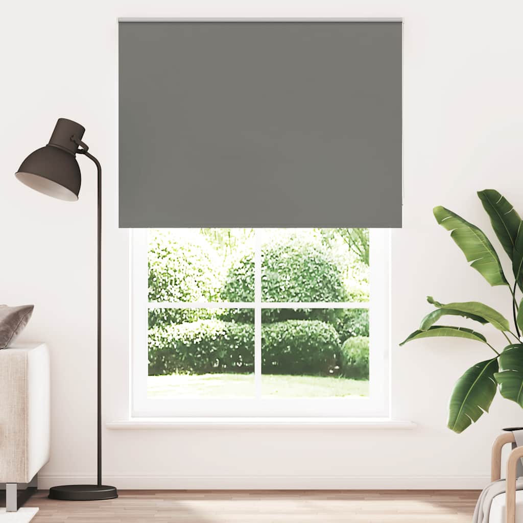 Vidaxx store enrouleur occultant 155x230 cm largeur de tissu 151,6 cm gris