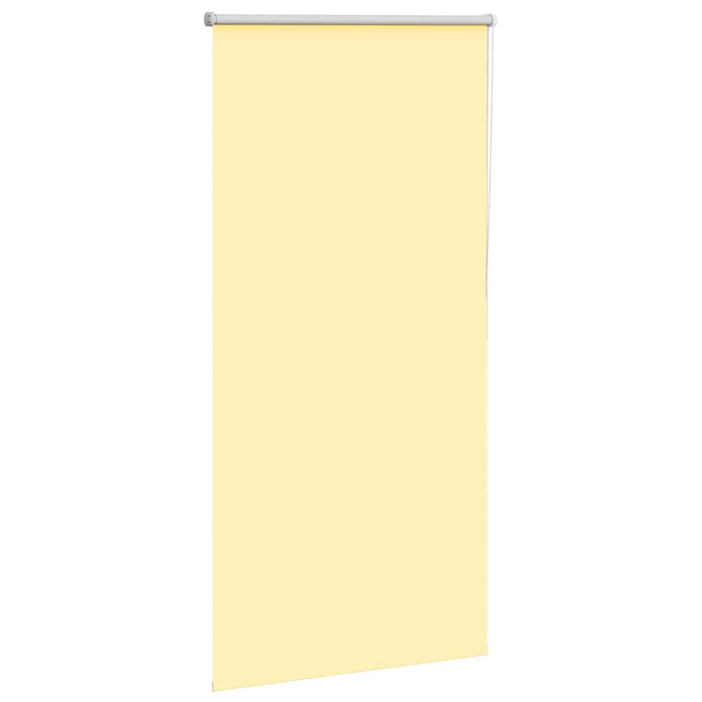 Vidaxx store enrouleur occultant 70x130 cm largeur de tissu 65,7 cm jaune
