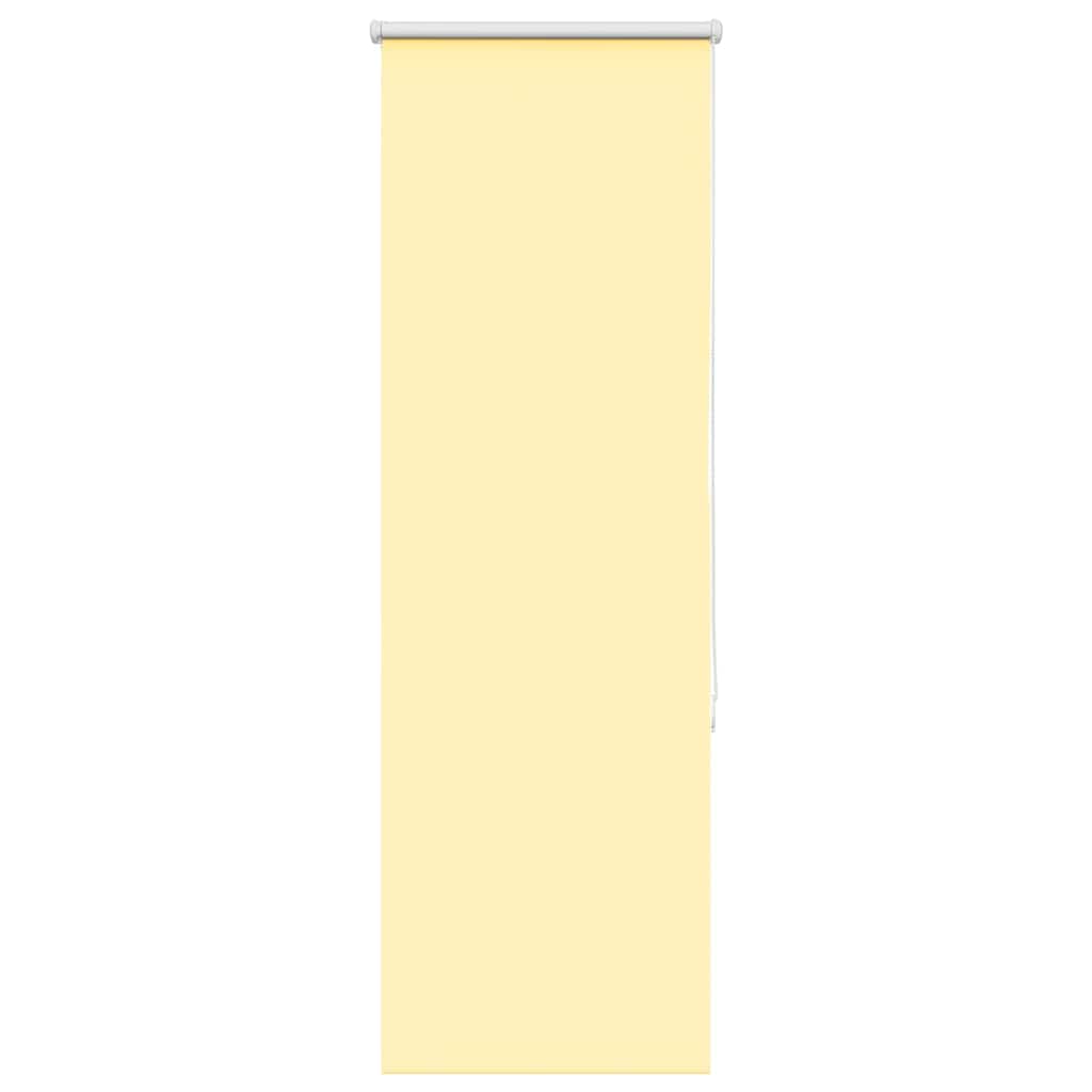 VidaXL store enrouleur 45x150 cm tissu rouge occultant largeur 40,7 cm jaune