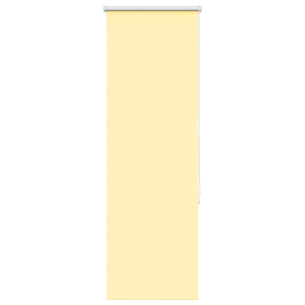 Vidaxxl store enrouleur 50x150 cm tissu occultant largeur 45,7 cm jaune