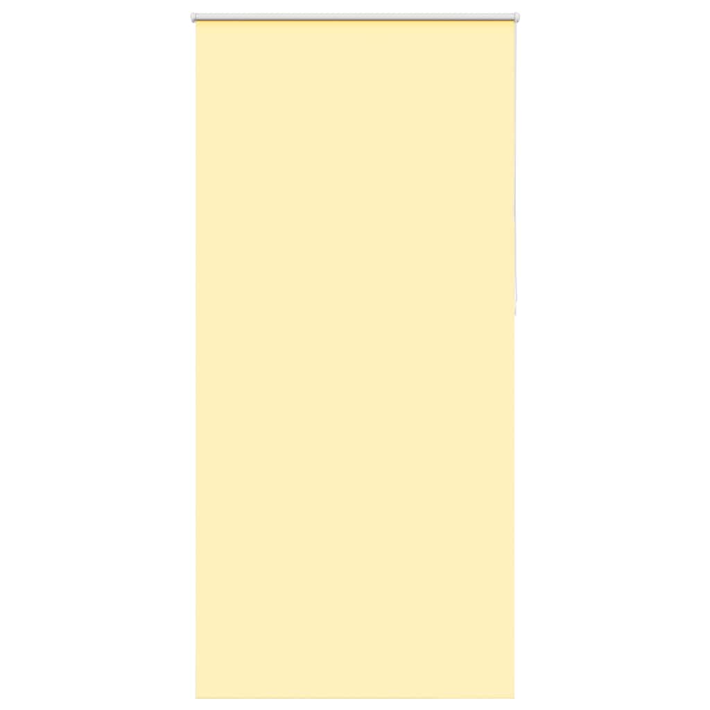 Vidaxx store enrouleur occultant 100x210 cm largeur de tissu 95,7 cm jaune