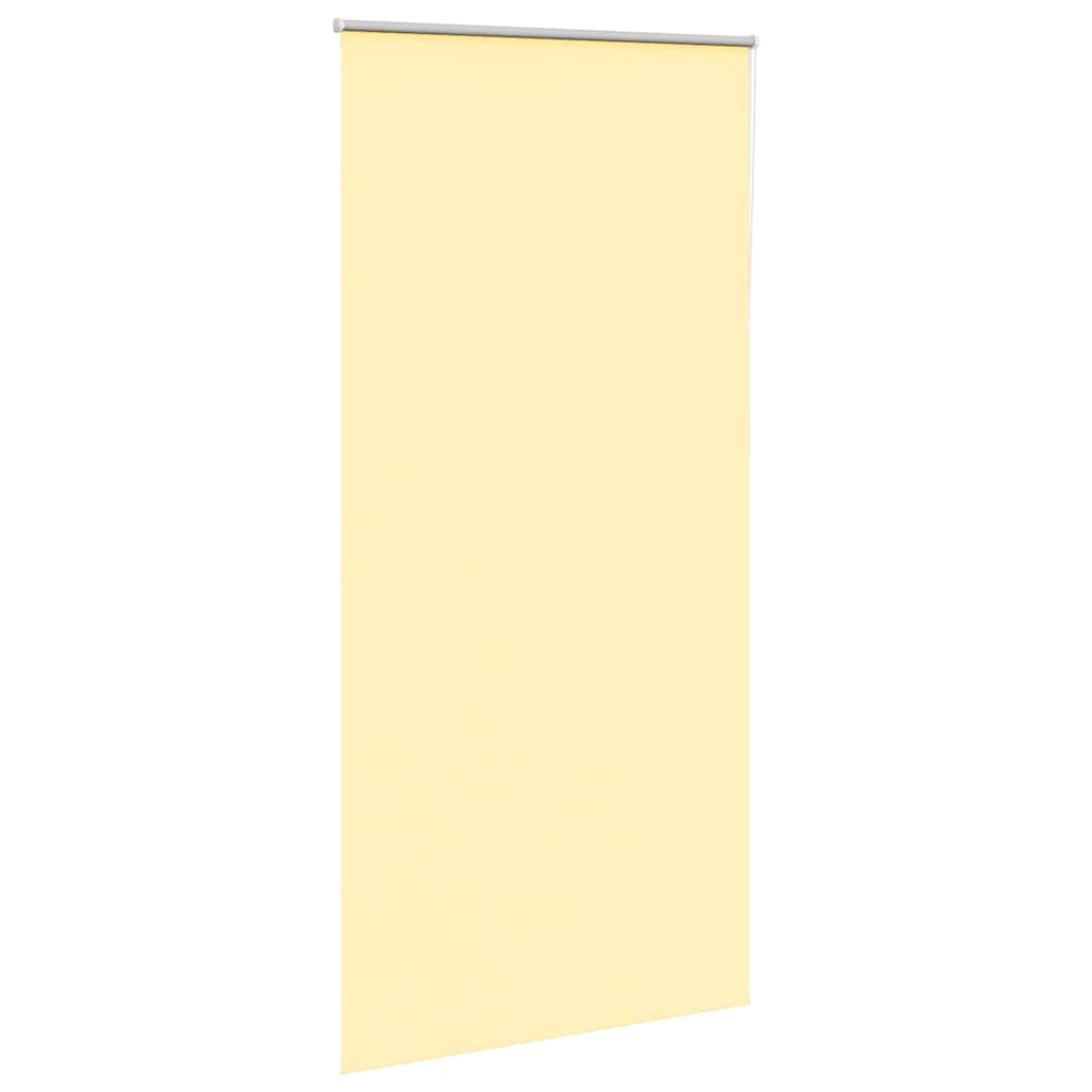 Vidaxx store enrouleur occultant 100x210 cm largeur de tissu 95,7 cm jaune