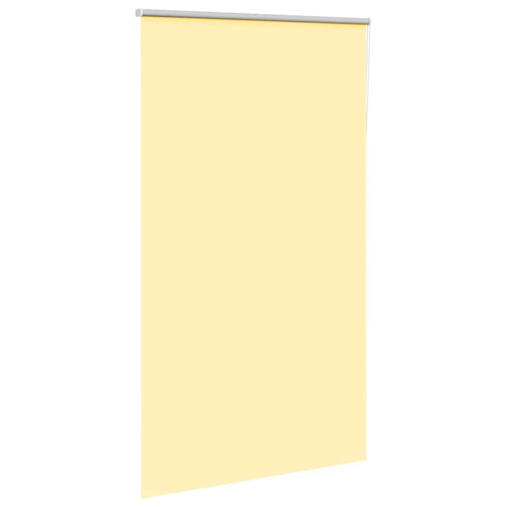 Vidaxx store enrouleur occultant 135x210 cm largeur de tissu 131,6 cm jaune