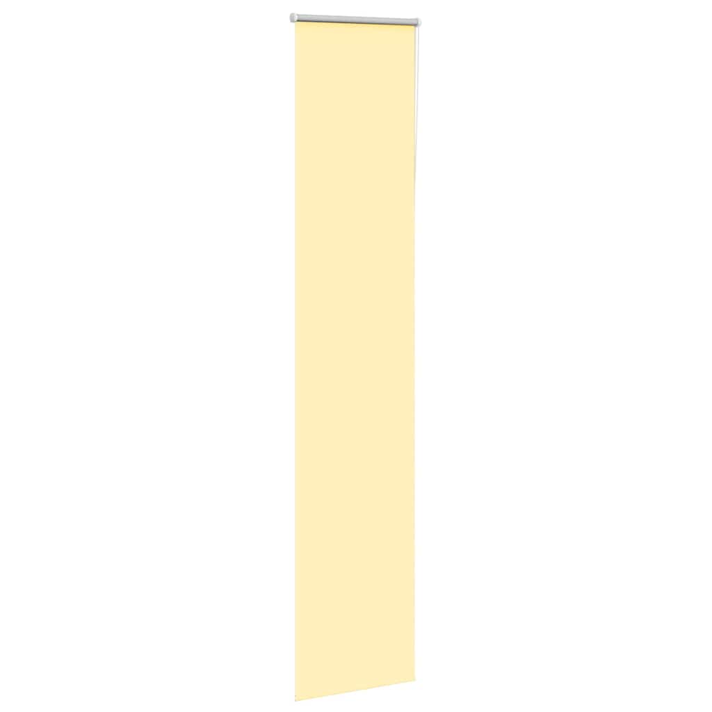 Vidaxx store enrouleur occultant 50x230 cm, largeur du tissu 45,7 cm jaune