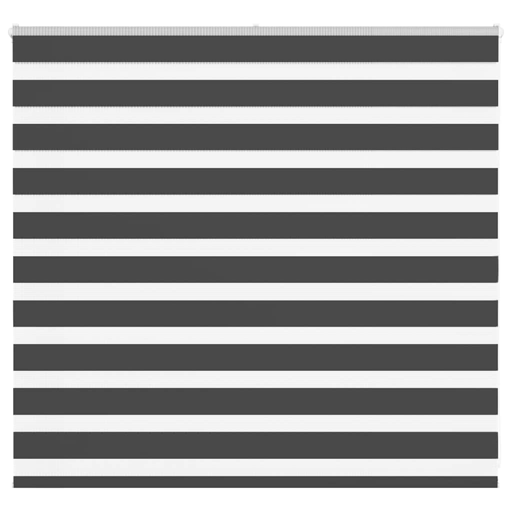 Vidaxx store enrouleur zèbre 160x100 cm largeur de tissu 155,9 cm noir
