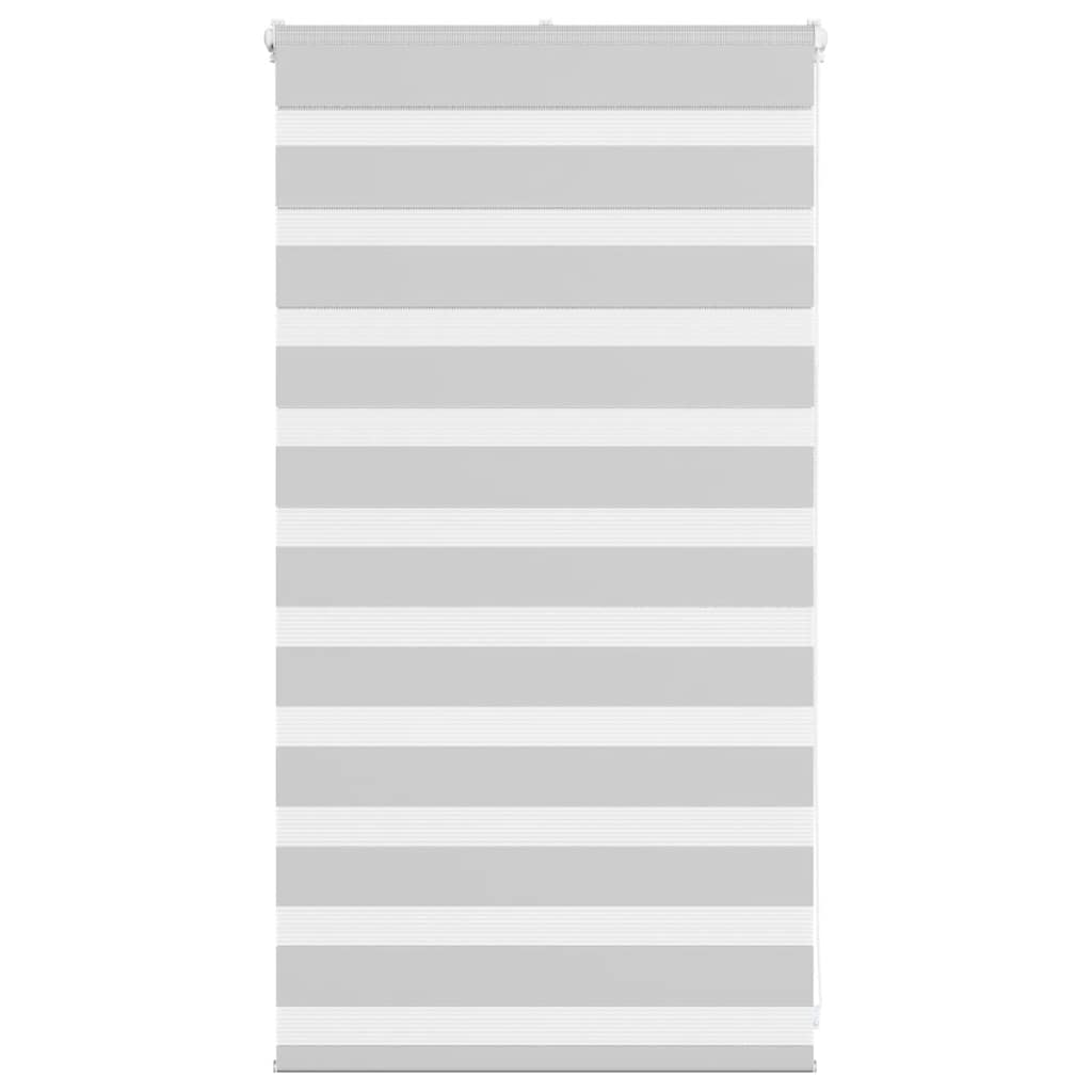 VidaXL store enrouleur zèbre 70x100 cm largeur de tissu 65,9 cm gris clair