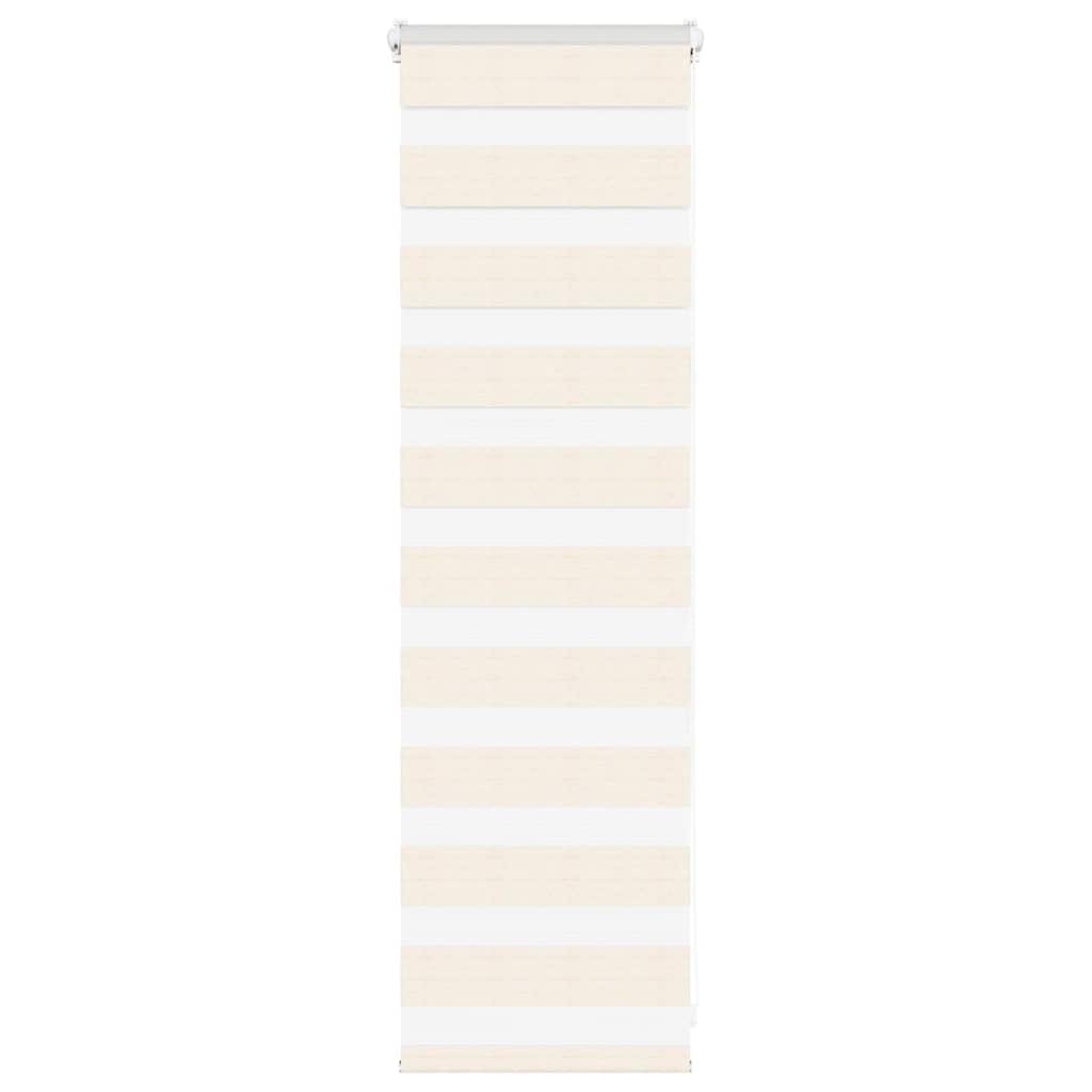 VidaXL store enrouleur zèbre 50x100 cm largeur de tissu 45,9 cm marbre beige
