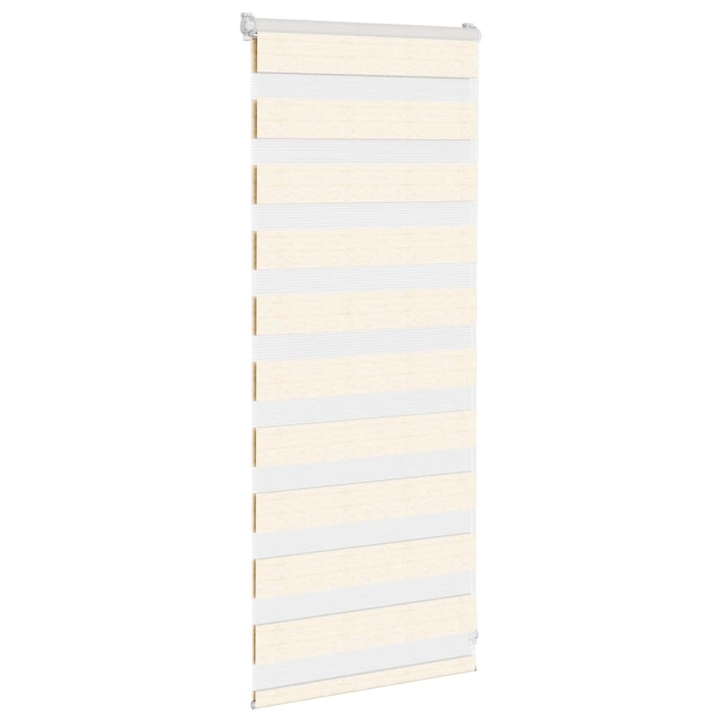 VidaXL store enrouleur zèbre 60x100 cm largeur de tissu marbre beige 55,9 cm
