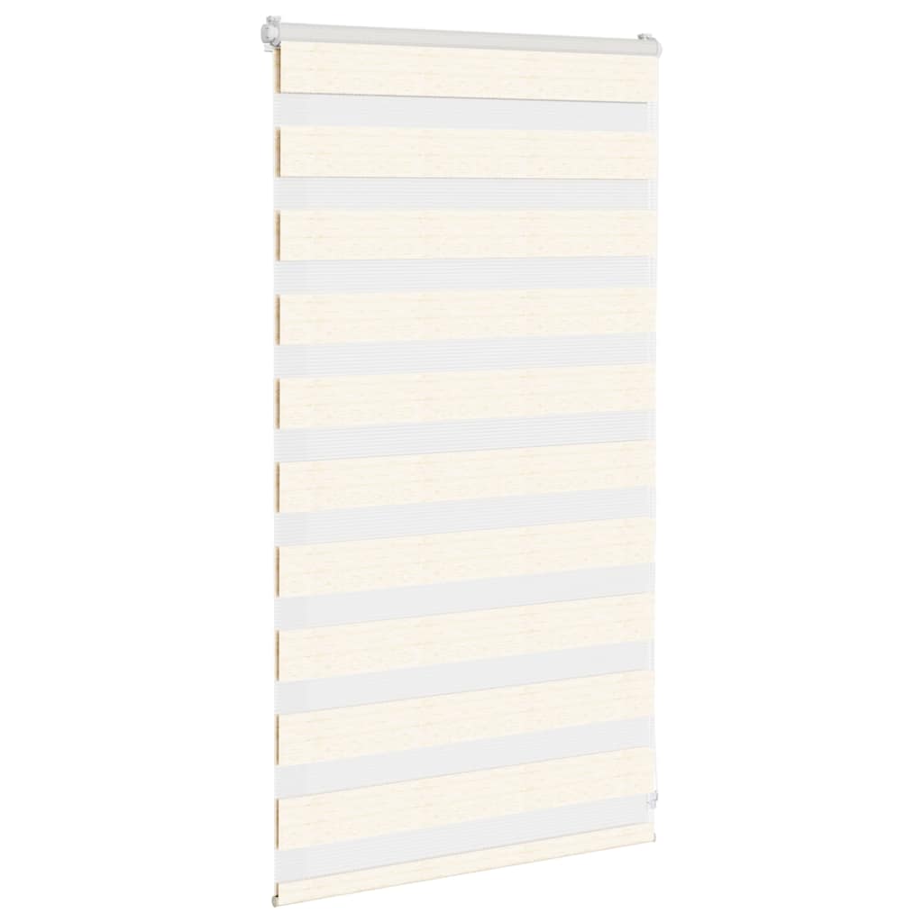 VidaXL store enrouleur zèbre 70x100 cm largeur de tissu 65,9 cm marbre beige
