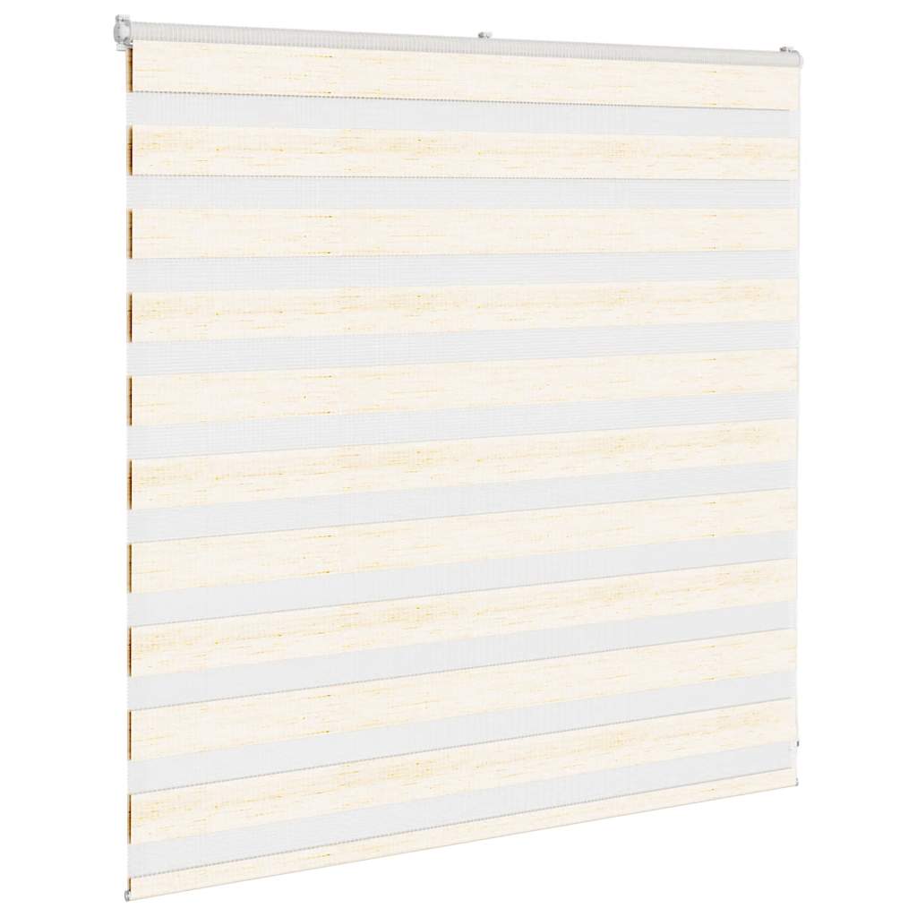 Vidaxx store enrouleur zèbre 145x100 cm largeur de tissu 140,9 cm marbre beige