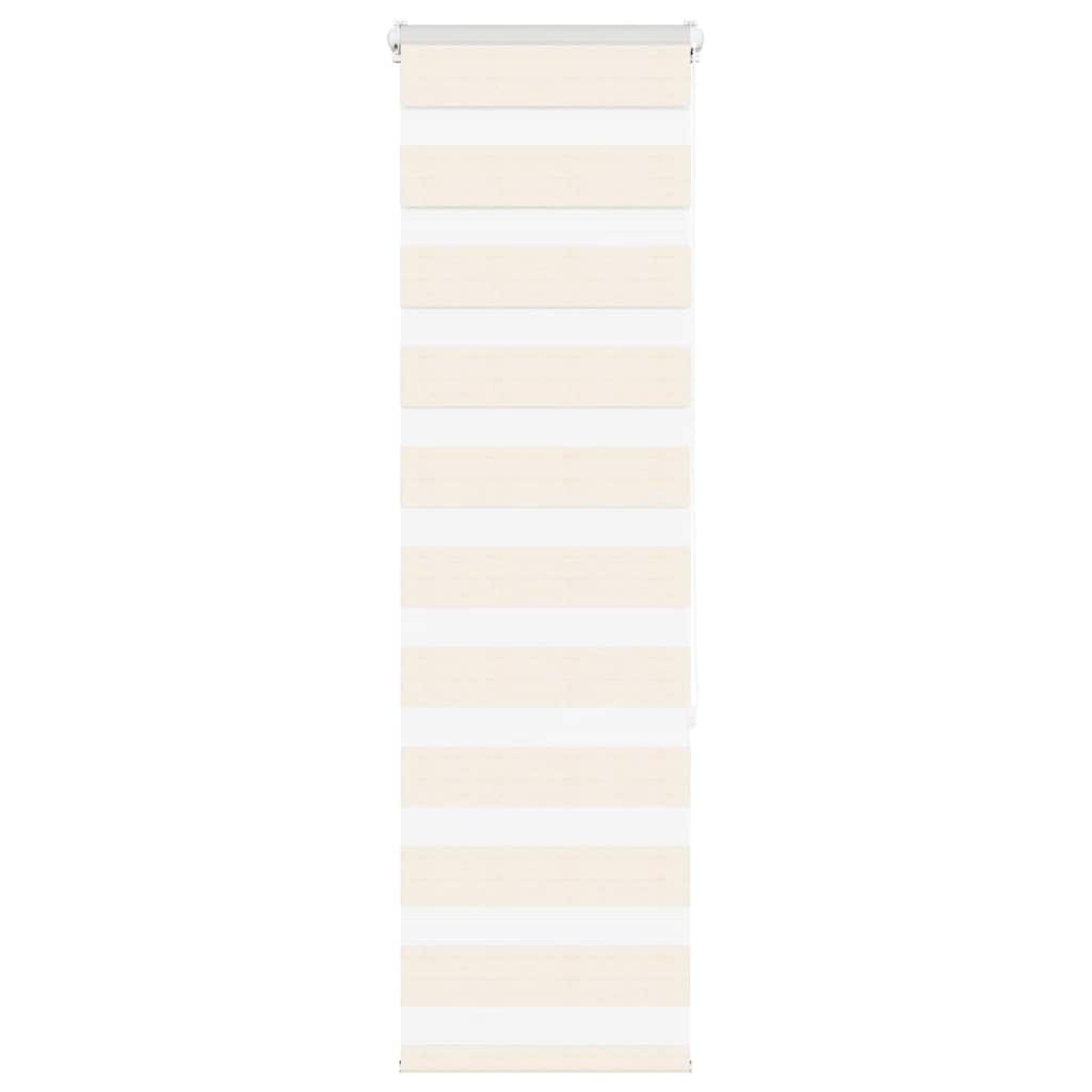 VidaXL store zèbre 45x150 cm largeur de tissu 40,9 cm polyester marbre beige