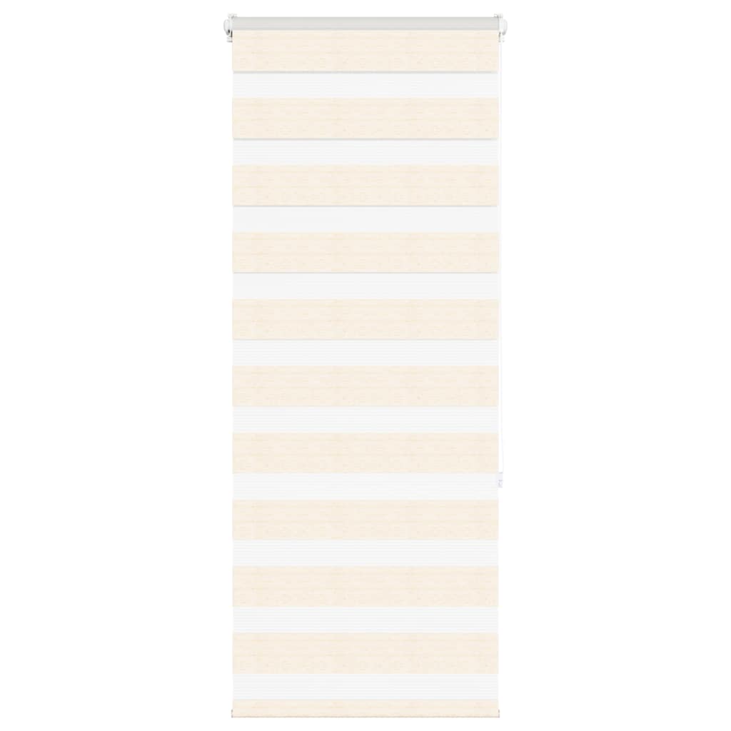 Vidaxx store enrouleur zèbre 65x150 cm largeur de tissu 60,9 cm marbre beige