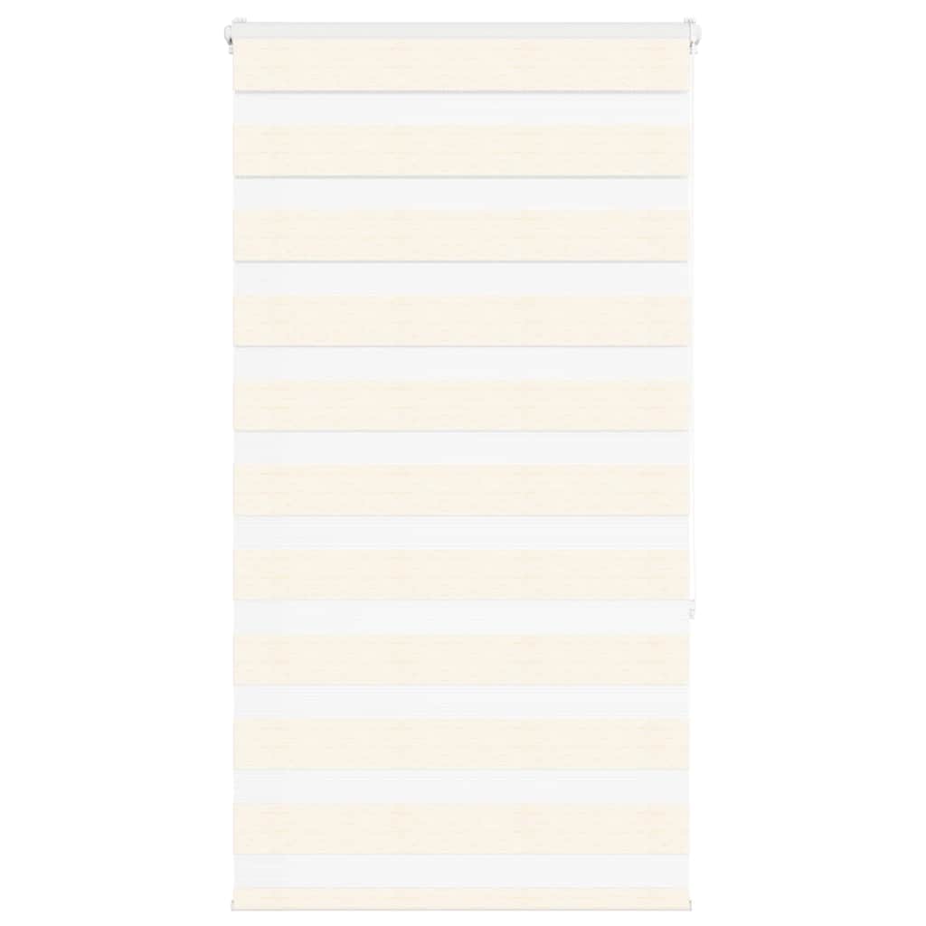 VidaXL store enrouleur zèbre 75x150 cm largeur de tissu 70,9 cm marbre beige