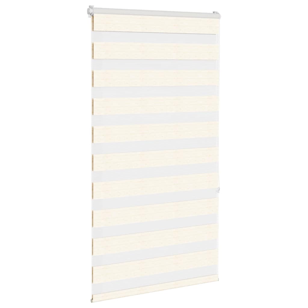 VidaXL store enrouleur zèbre 75x150 cm largeur de tissu 70,9 cm marbre beige