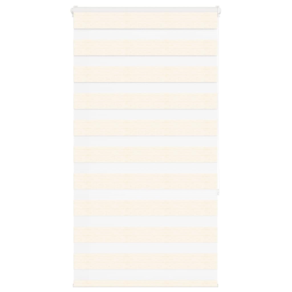 VidaXL store enrouleur zèbre 85x150 cm largeur de tissu 80,9 cm marbre beige