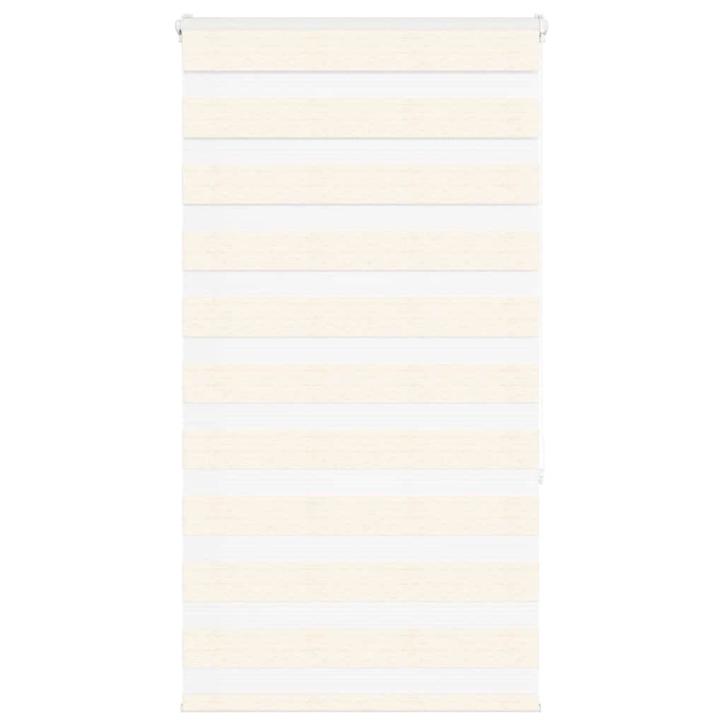VidaXL store enrouleur zèbre 90x150 cm largeur de tissu 85,9 cm marbre beige