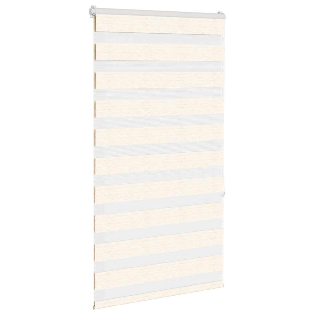 VidaXL store enrouleur zèbre 90x150 cm largeur de tissu 85,9 cm marbre beige