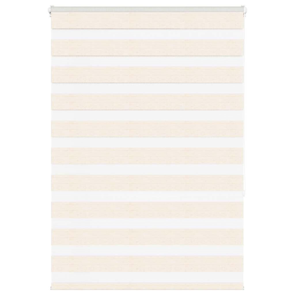 VidaXL store enrouleur zèbre 95x150 cm largeur de tissu 90,9 cm marbre beige