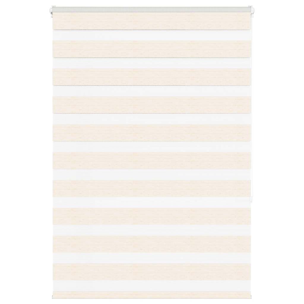 VidaXL store enrouleur zèbre 100x150 cm largeur de tissu 95,9 cm marbre beige