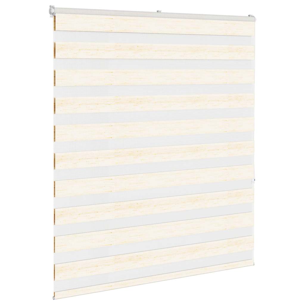 Vidaxx store enrouleur zèbre 120x150 cm largeur de tissu 115,9 cm marbre beige