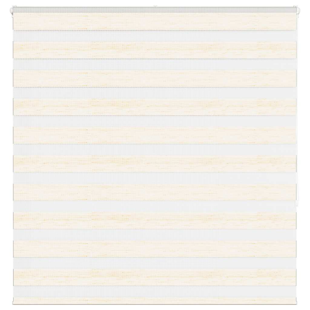 VidaXL store enrouleur zèbre 140x150 cm largeur de tissu 135,9 cm marbre beige