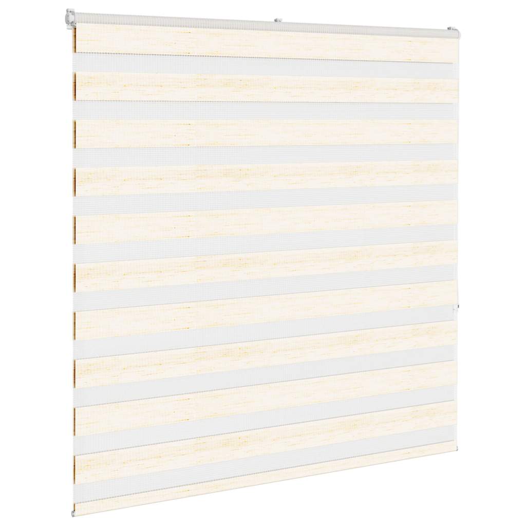 VidaXL store zèbre 145x150cm largeur de tissu 140,9cm polyester marbre beige
