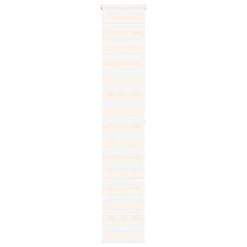 VidaXL store enrouleur zèbre 45x200 cm largeur de tissu 40,9 cm marbre beige