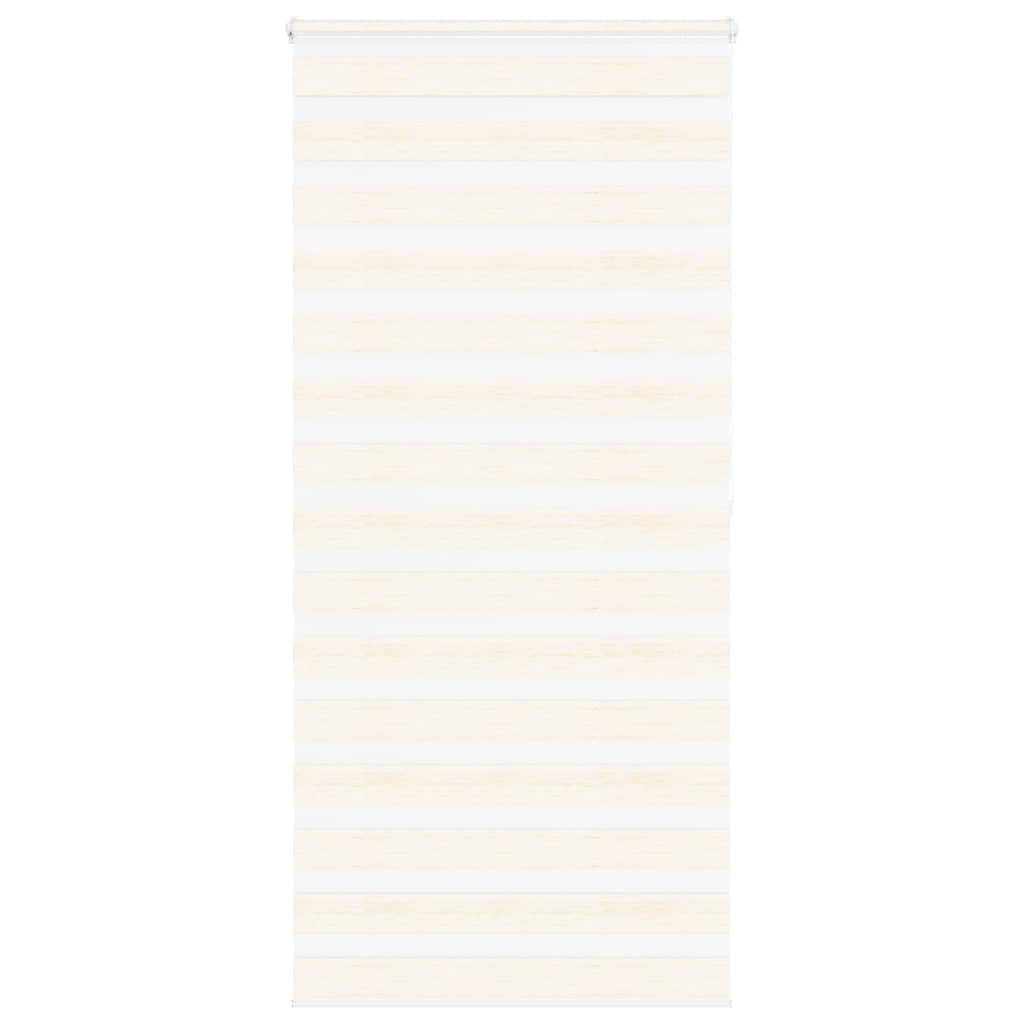 VidaXL store enrouleur zèbre 95x200 cm largeur de tissu 90,9 cm marbre beige