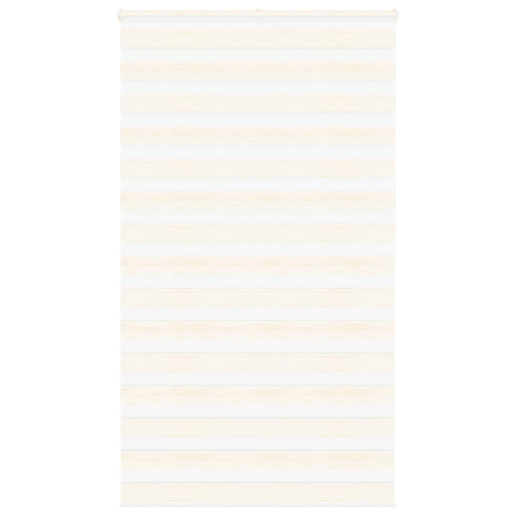 Vidaxx store enrouleur zèbre 130x200 cm largeur de tissu 125,9 cm marbre beige