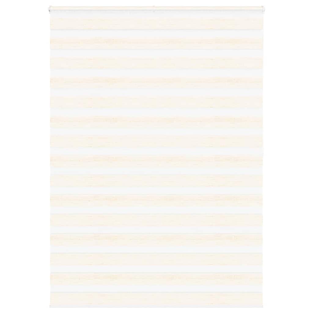 Vidaxx store enrouleur zèbre 160x200 cm largeur de tissu 155,9 cm marbre beige