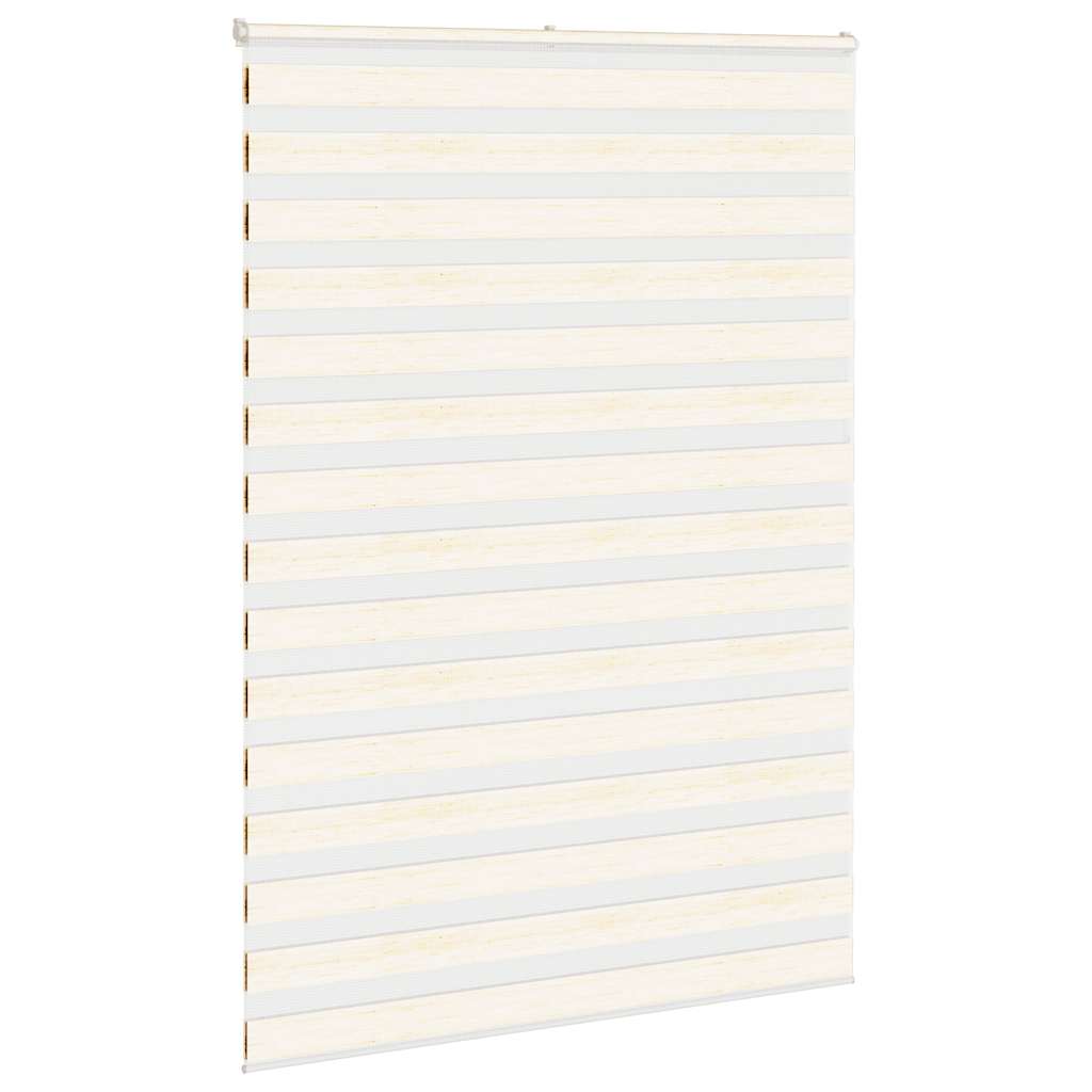 Vidaxx store enrouleur zèbre 160x200 cm largeur de tissu 155,9 cm marbre beige