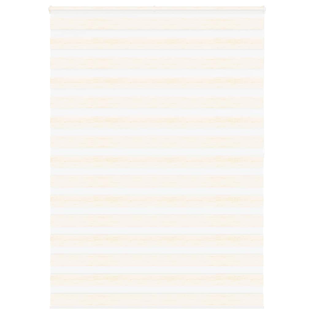 VidaXL store enrouleur zèbre 165x200 cm largeur de tissu 160,9 cm marbre beige