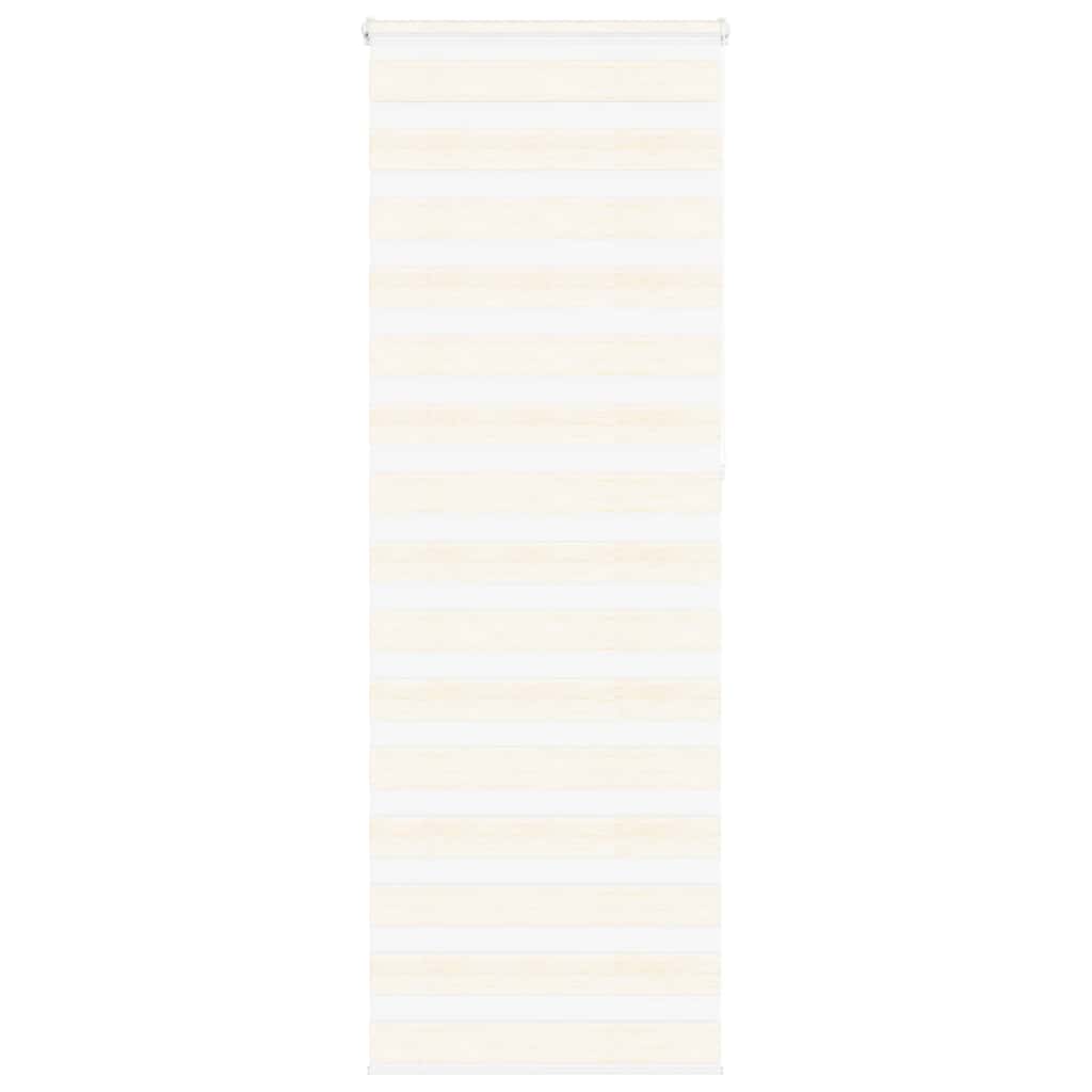 VidaXL store zèbre 80x230 cm largeur de tissu 75,9 cm polyester marbre beige