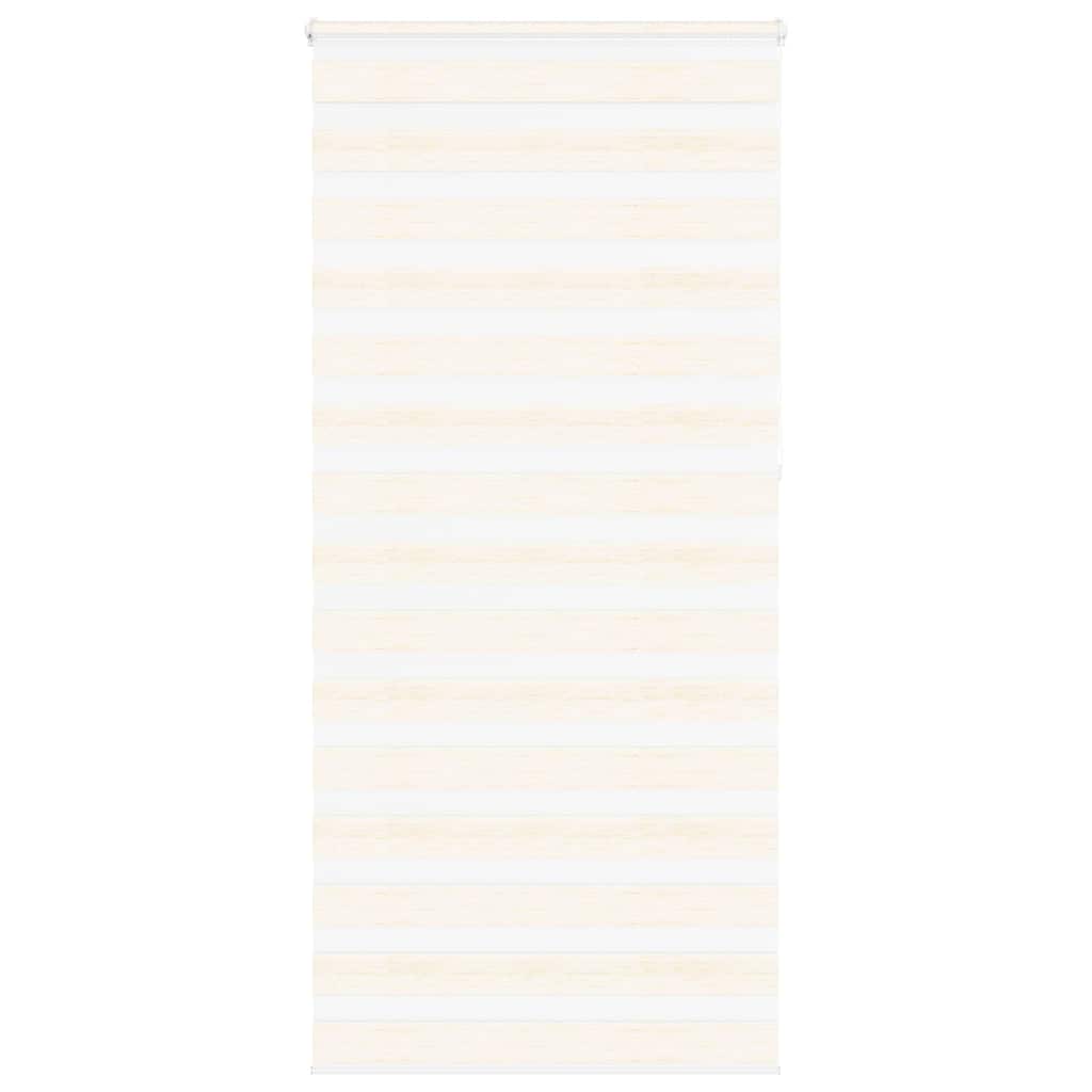 VidaXL store enrouleur zèbre 95x230 cm largeur de tissu 90,9 cm marbre beige