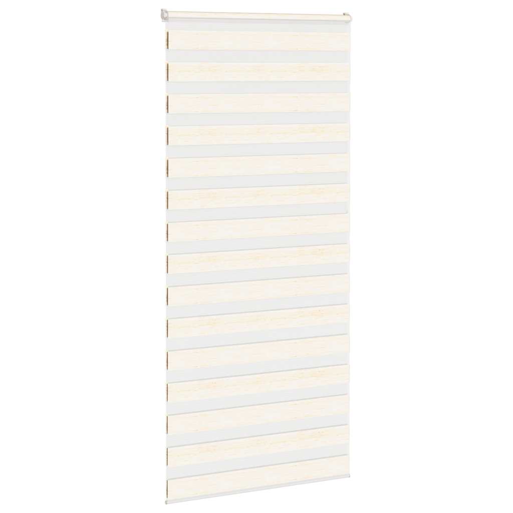 Vidaxx store enrouleur zèbre 115x230 cm largeur de tissu 110,9 cm marbre beige
