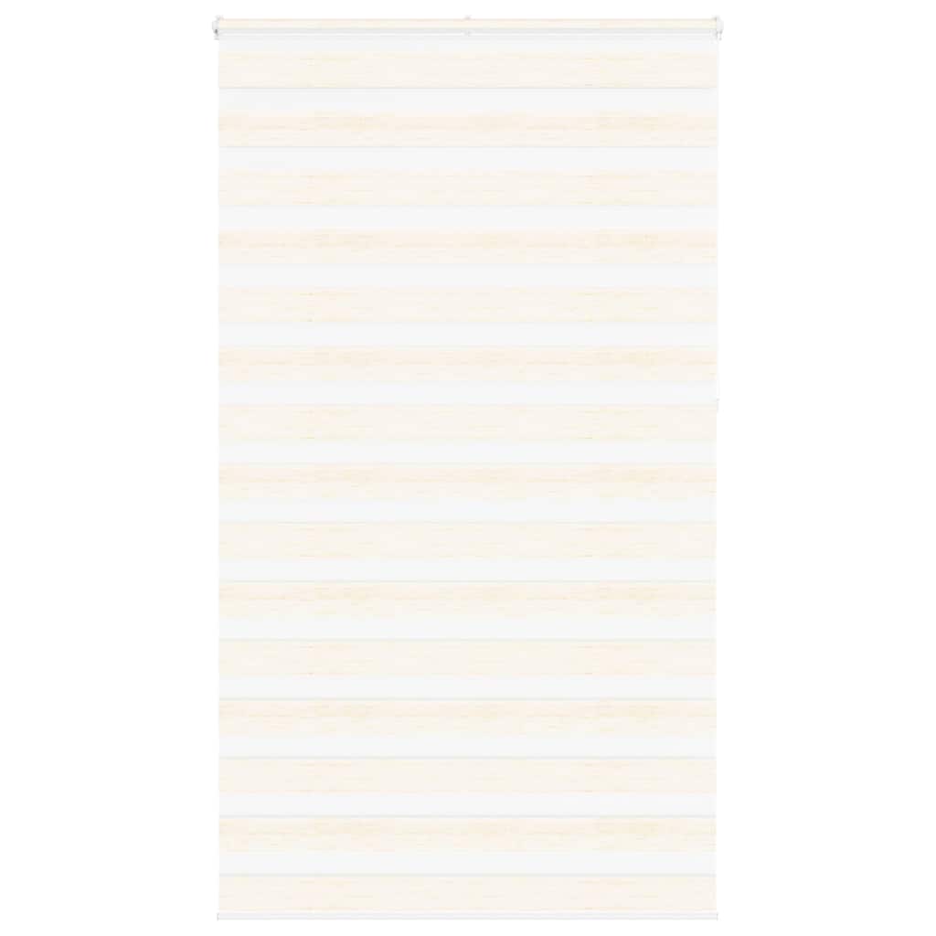 VidaXL store zèbre 130x230cm largeur de tissu 125,9cm polyester marbre beige