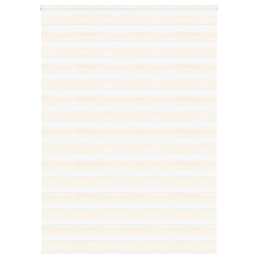VidaXL store zèbre marbre beige 165x230 cm largeur de tissu 160,9 cm polyester